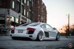 Audi R8 on Vossen Wheels (LC-105T) 2017 года